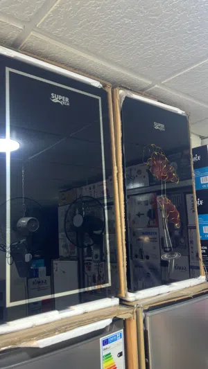 ثلاجه مكتب ناشونال زجاج سكوريت أسود مميز سعر حرق