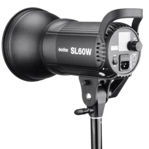 Godox SL-60W LED video light with STAND and SOFTBOX attachment