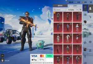 حساب PUBG رخيص M416 CRIMSON LEVEL 6 + 4 مواد + العديد من بنادق LOOT CRATE