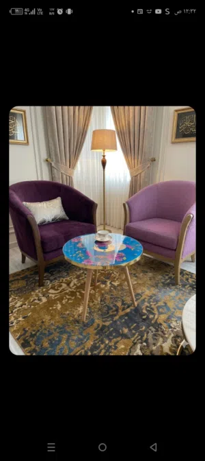 لوحة فنية في بيتك.. طاولة ريزن بالورد الطبيعي