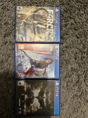 ps4 discs  سيديات بلستيشن 4