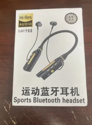 سماعة بلوتوث رياضية مع باور بانك مدمج – Hi-Res Audio DJ881