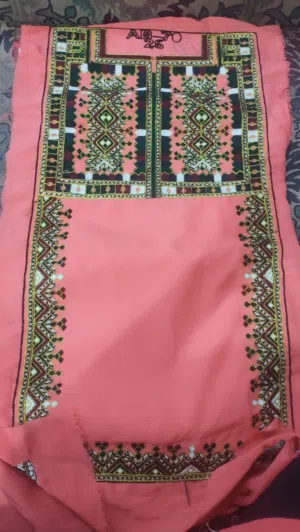 3 to 4 year baby girls Balochi dress 1 dress 4 riyal