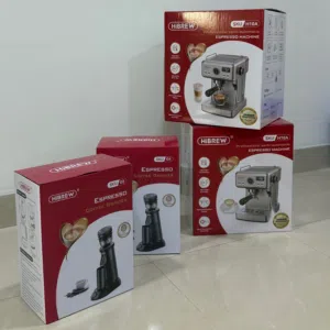 مطحنه ومكينه كوفي هايبرو ، Coffee Machine & Grinder