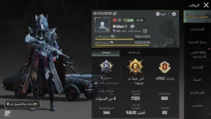 حساب بوبجي للبيع مستواه 81