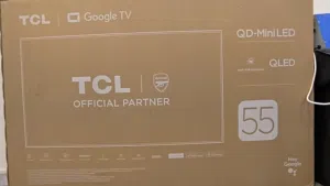 شاشة TCL Qmini led 55 الله يبارك