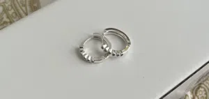 silver earring