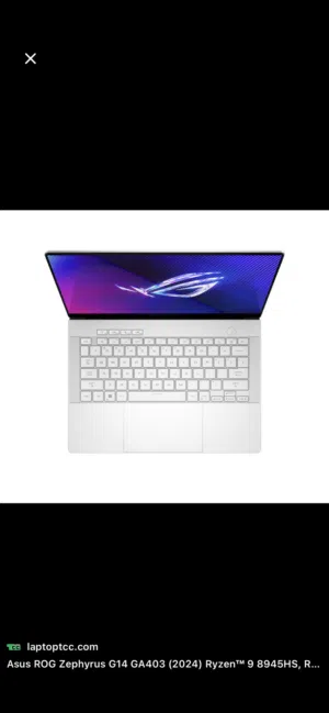 للبيع ASUS ROG Zephyrus G14 2024  RTX 4070  شاشة OLED 3K  أقوى لابتوب