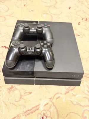 Playstation 4 with 2 controllers
