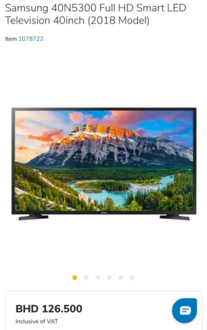 samsung 40 inch smart led tv