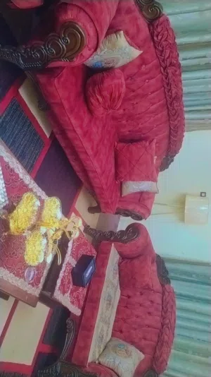 طقم كنب خشب زان