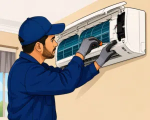 صيانة وتنظيف جميع أنواع أجهزة التكييف