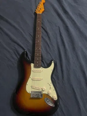 SX Strat-Style Electric Guitar Sunburst Finish