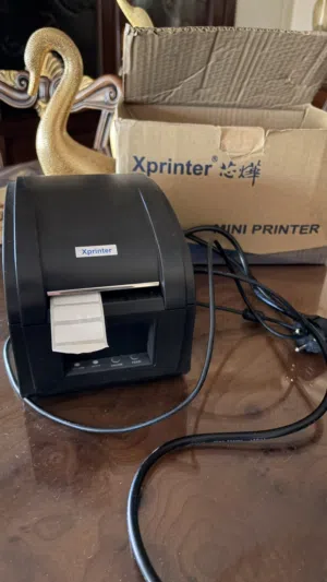 Barcode printer - Label printer بحالة ممتازة
