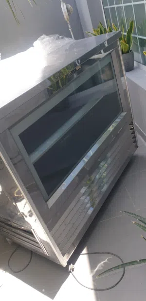 ثلاجة عرض للسمك واللحم  للمطاعم