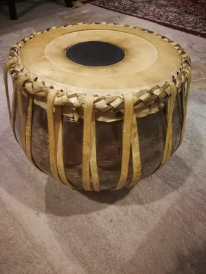 old Indian drum  طبله هنديه قديمه