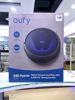 eufy G50 Robot Vacuum Cleaner with 4,000 Pa Strong Suction, Pro-Detangle Comb