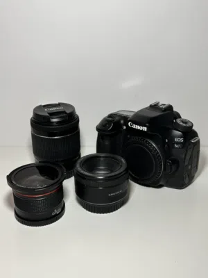 Canon 80D - Body + 3 Lens