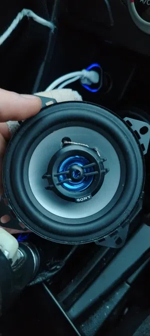 سماعة محورية مكبر صوت عالي التردد  نوع  سوني صغير° دائري موديل XS GT/GTE تويتر مع حماية بلاستيكية