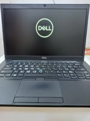 دل dell . المعالج كور اي 5 الجيل  السادس . الهارد 256  ssd الرام 8 حجم الشاشة 14
