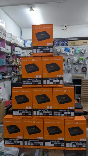 8K Smart TV Box With Android 19 & Dual Band WiFi Watch Free All Live Sports, News & Movies