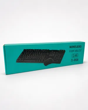 TJ-808 Wireless Keyboard Mouse Suit / كيبورد وماوس لاسلكي