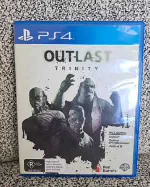 OUTLAST TRINITY PS4 GAME PLAYSTATION 4 COMPLETE R4 VIDEO GAME