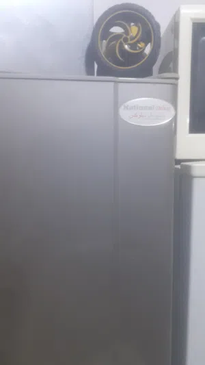 ثلاجه ناشونال لون سلفر بحال الجديد