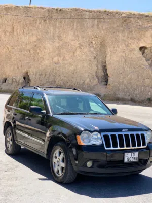 جيب شروكي  موديل 2008 فحص كامل  ماتور بيان جمركي  سعه المحرك 3700 السياره بصلات على النبي