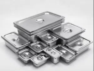 Stainless Steel  GN Pans, Transparent GN Pans , Storage Boxes - جاطات ستانلس ستيل و شفاف