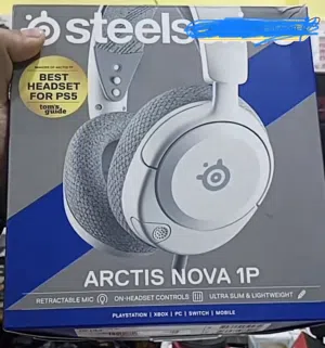 سماعات ستيل سيريس Arctis Nova 1P نظيفة كلش
