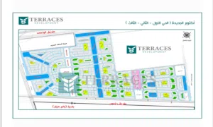 قطعة ارض شمال الواحه - حى ثالث مجاوره 3