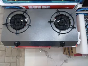 Happy Home Double Burner Gas Stove – Heavy-Duty Steel Body with High Pressure Flame