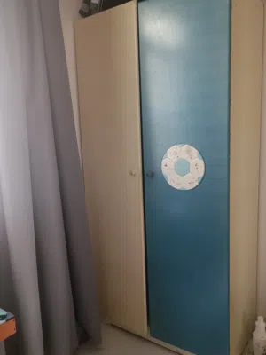 Boy Bedroom Set Bed and Wardrobe Football Theme  غرفة نوم أولاد سرير ودولاب كرة قدم