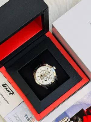 TISSOT NEW MODEL  LEATHER WATCH  AUTOMATIC /تيسوت نيو موديل  ساعة جلدية  أوتوماتيكي