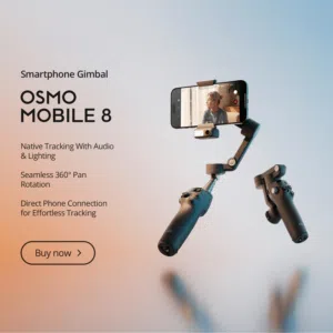 DJI Osmo Mobile 8  مثبت تصوير احترافي للجوال