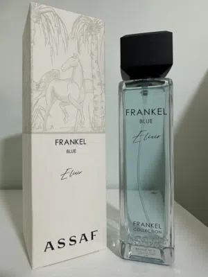 200 ML Assaf frankel blue elixir عطر عساف فرانكل بلو الكسير
