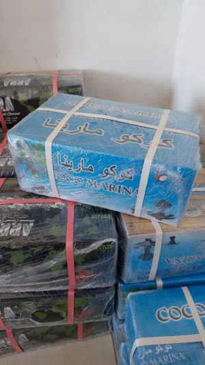 فحم جوز الهند الطبيعي كوكو مارينا الطبيعي