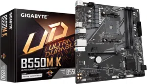 لوحه Gigabyte B550M K جديدة مكرشمه وبالباكو