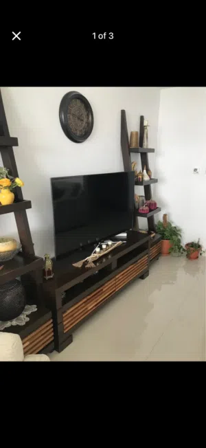 Brown Tv table