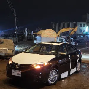 تويوتا كورولا موديل 2015 وارد أمريكي ماشيه 65 الف ميل فقط حجاب ربي