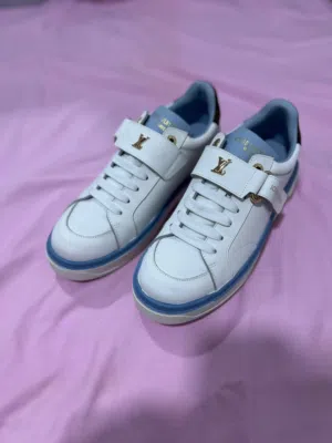 Louis Vuitton sneakers, new حذاء جديد  Louis Vuitton Time Out Sneaker,  luxury kopy  Size 39