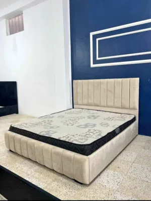 سرير كابتونيه tufted bed