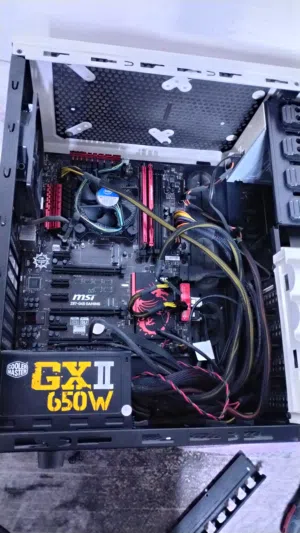 core i5 4 generation ram 16 GB hard SSD 266 GB with keyboard and mouse wifi
