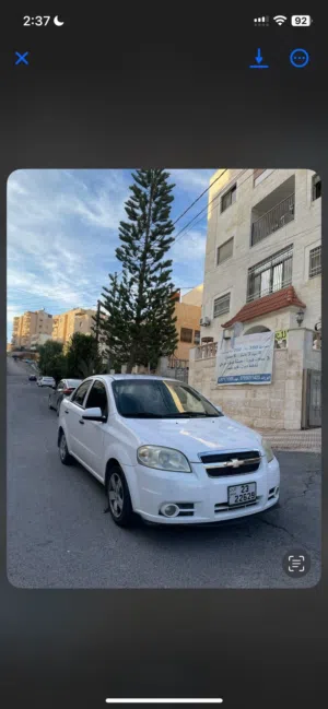 Used Chevrolet Aveo in Amman