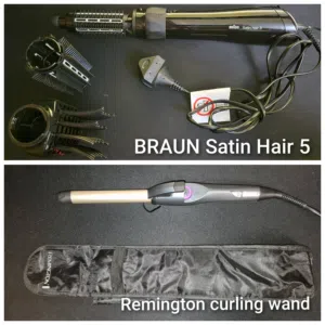 Braun Satin Hair 5 + FREE Remington Curling Wand Bundle