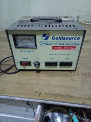 منظم كهرباء صغير شغال للبيع