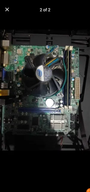 بورد ومعالج i7 ورام 16g بسعر حرق