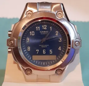 Vintage CASIO ANALOG-DIGITAL ساعة كاسيو