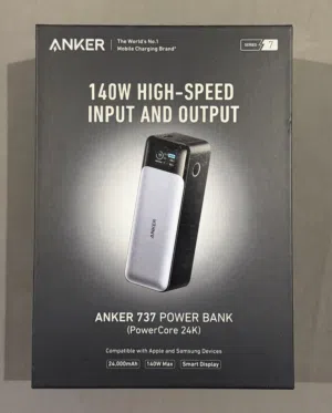 للبيع بطارية أنكر Anker 737 الفاخرة (140W) - جديدة بالكرتون للجادين فقط